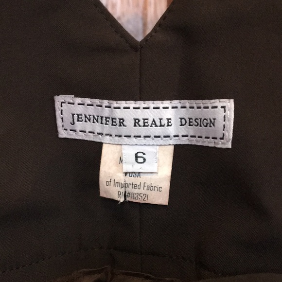 BROWN STATEMENT PANTS - Picture 3 of 3